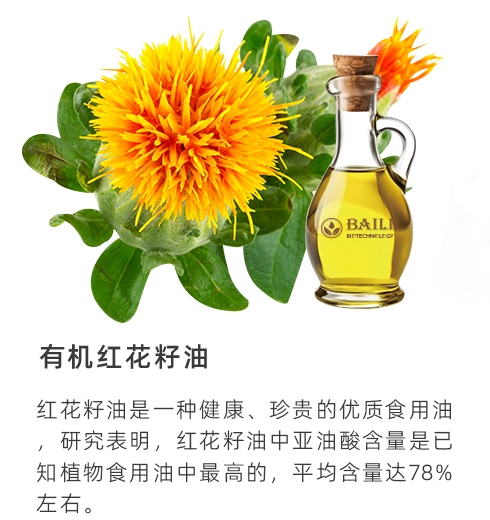 有機紅花籽油
